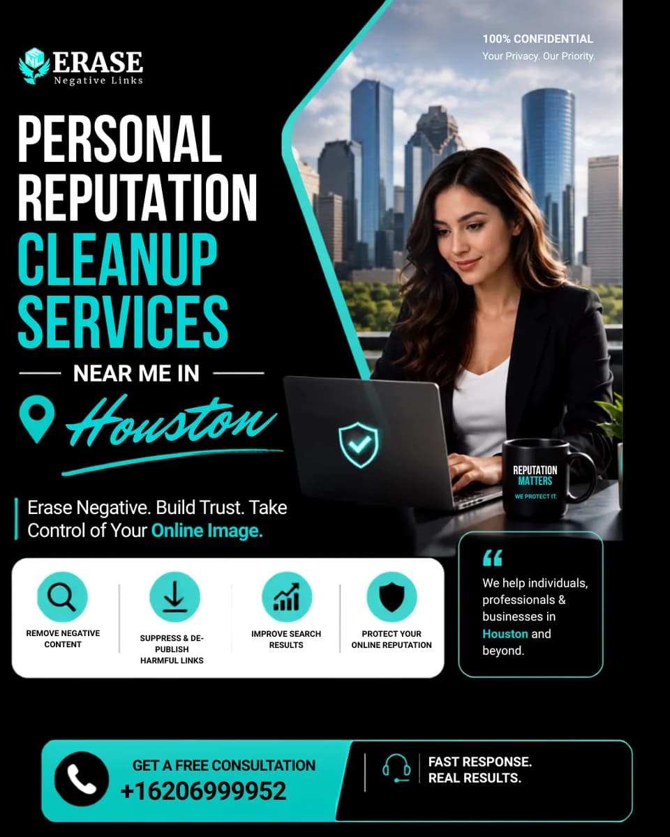 Online Reputation Cleanup Services Near Me in Houston