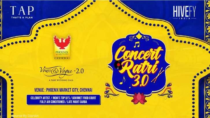 Concert Ratri 3.0 | Dandiya & Garba | DJ Night Celebration