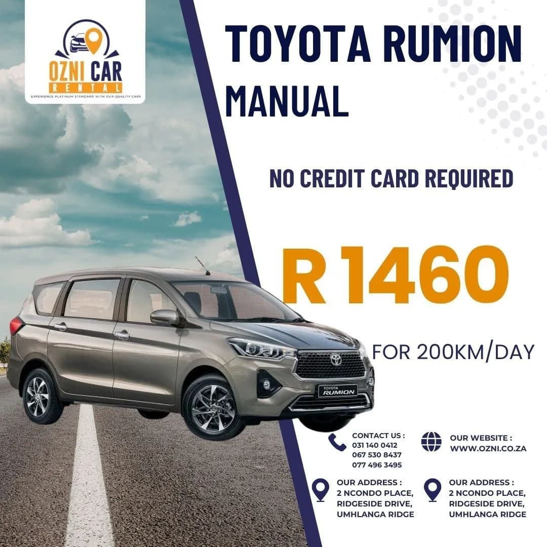 Car Hire Durban | Affordable & Reliable Car Rental Services
