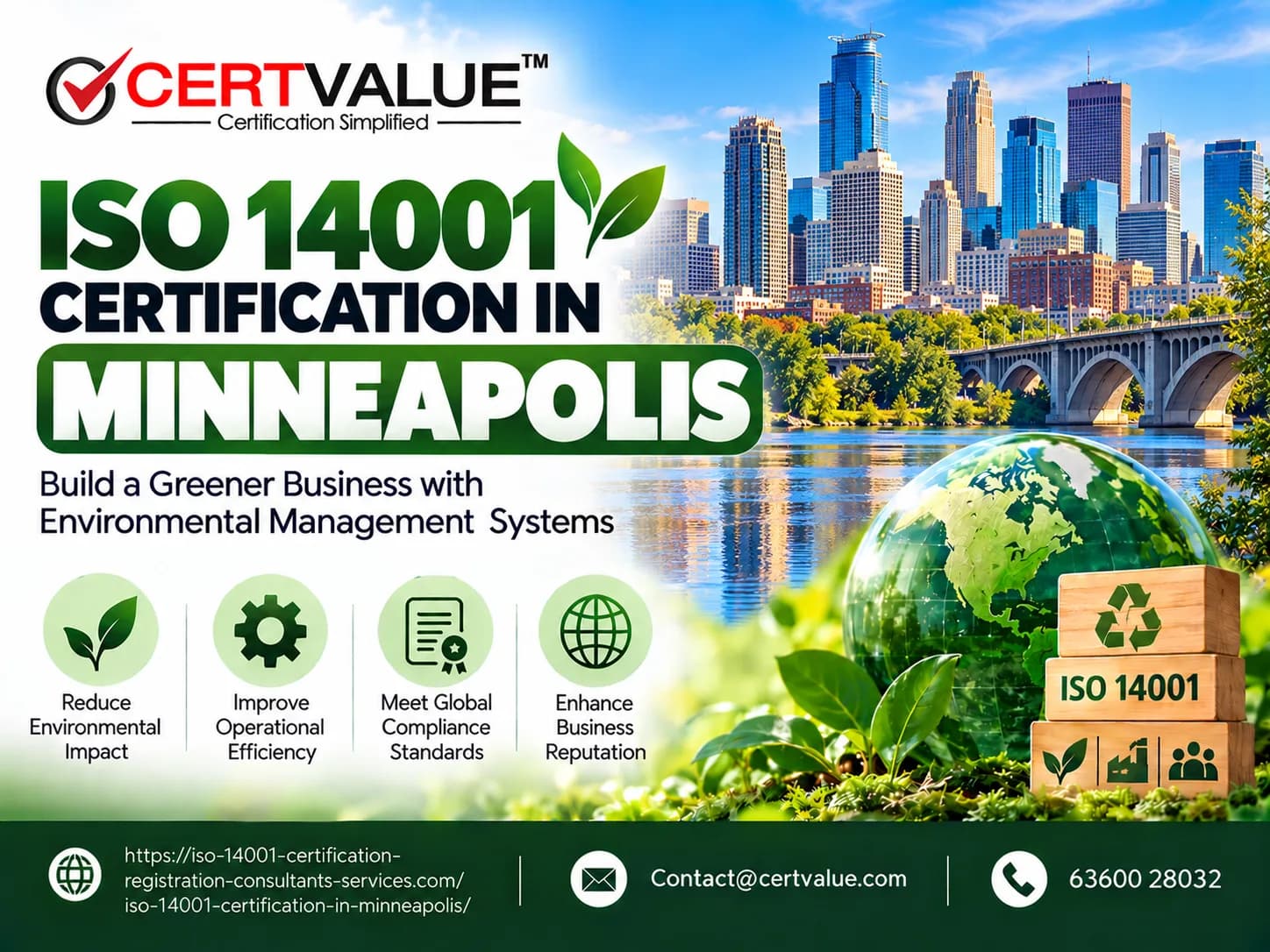 ISO 14001 certification in Minneapolis