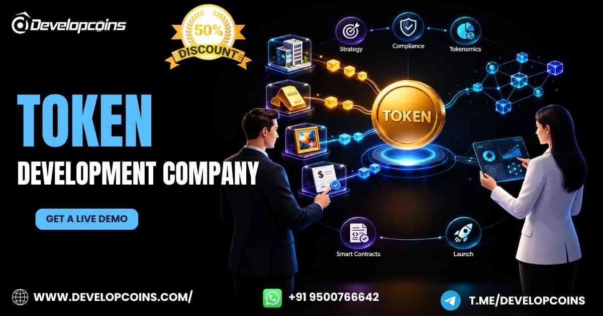 Advanced Token Development for Modern Blockchain Ventures – Get 50% Off