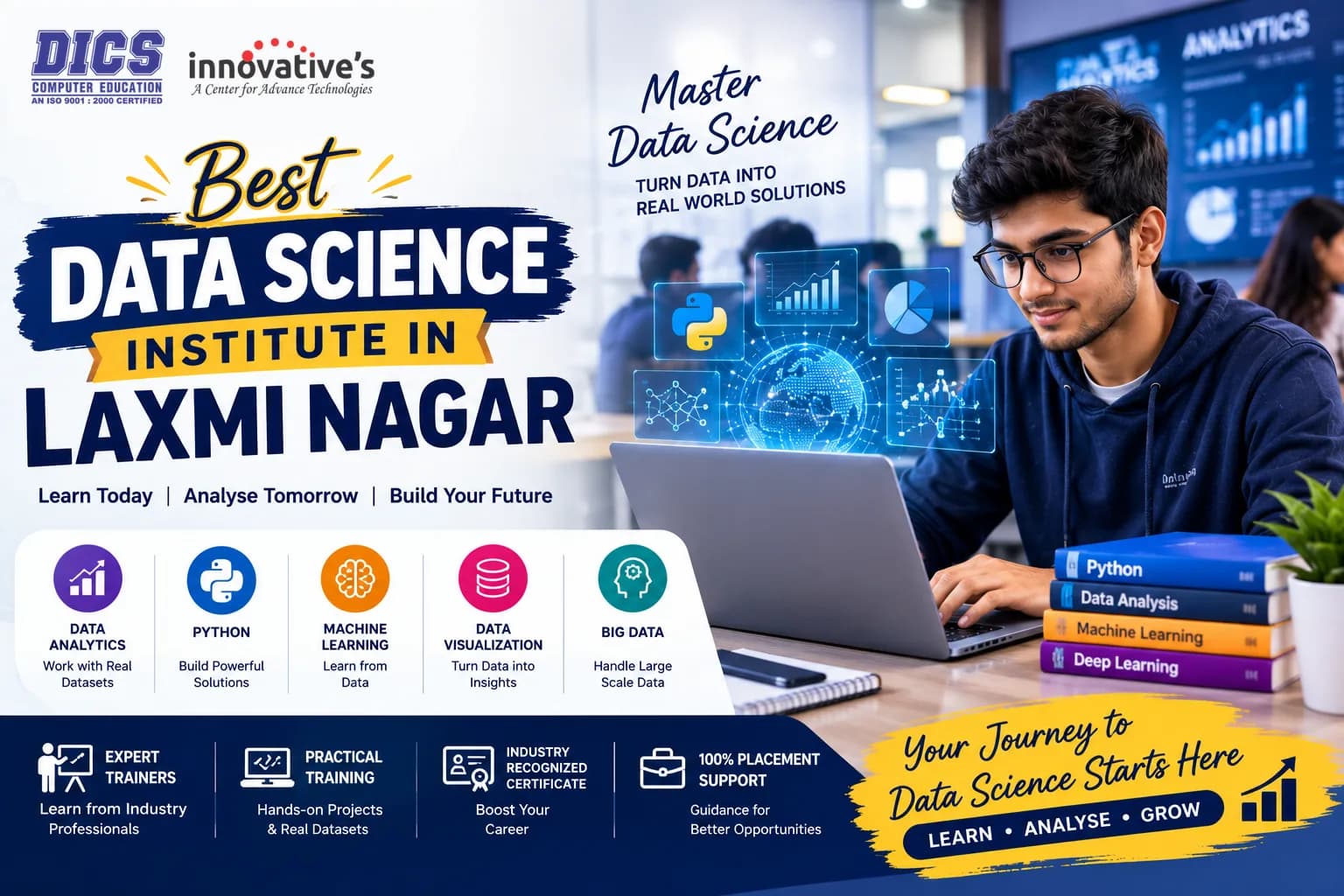 Learn Data Science with Practical Training in Laxmi Nagar