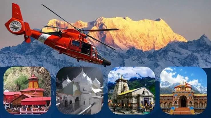 Book Chardham Helicopter Package 2026 | Easy & Fast Darshan