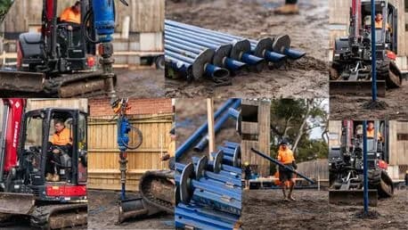 Screw Piling Services And Helical Pile Installation Experts