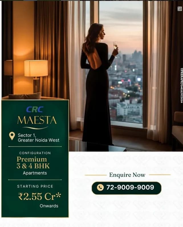 CRC Maesta | Modern 3 & 4 BHK Luxury Residences