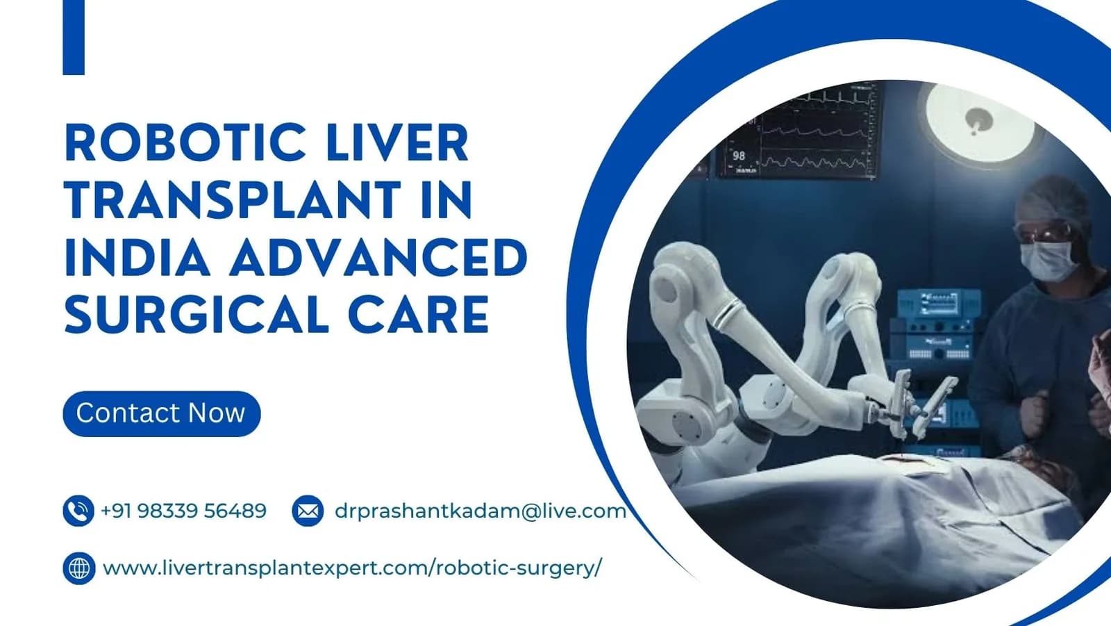 Robotic Liver Transplant in India | Advanced Surgical Care  