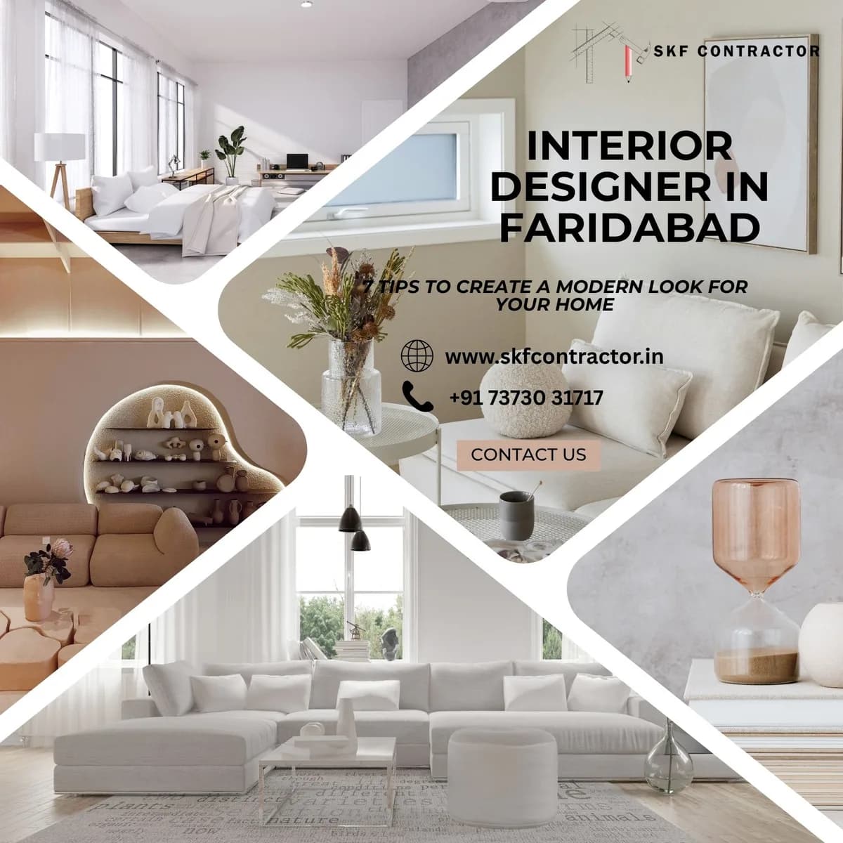 Bring New Life to Your Home with Interior Designer In Faridabad