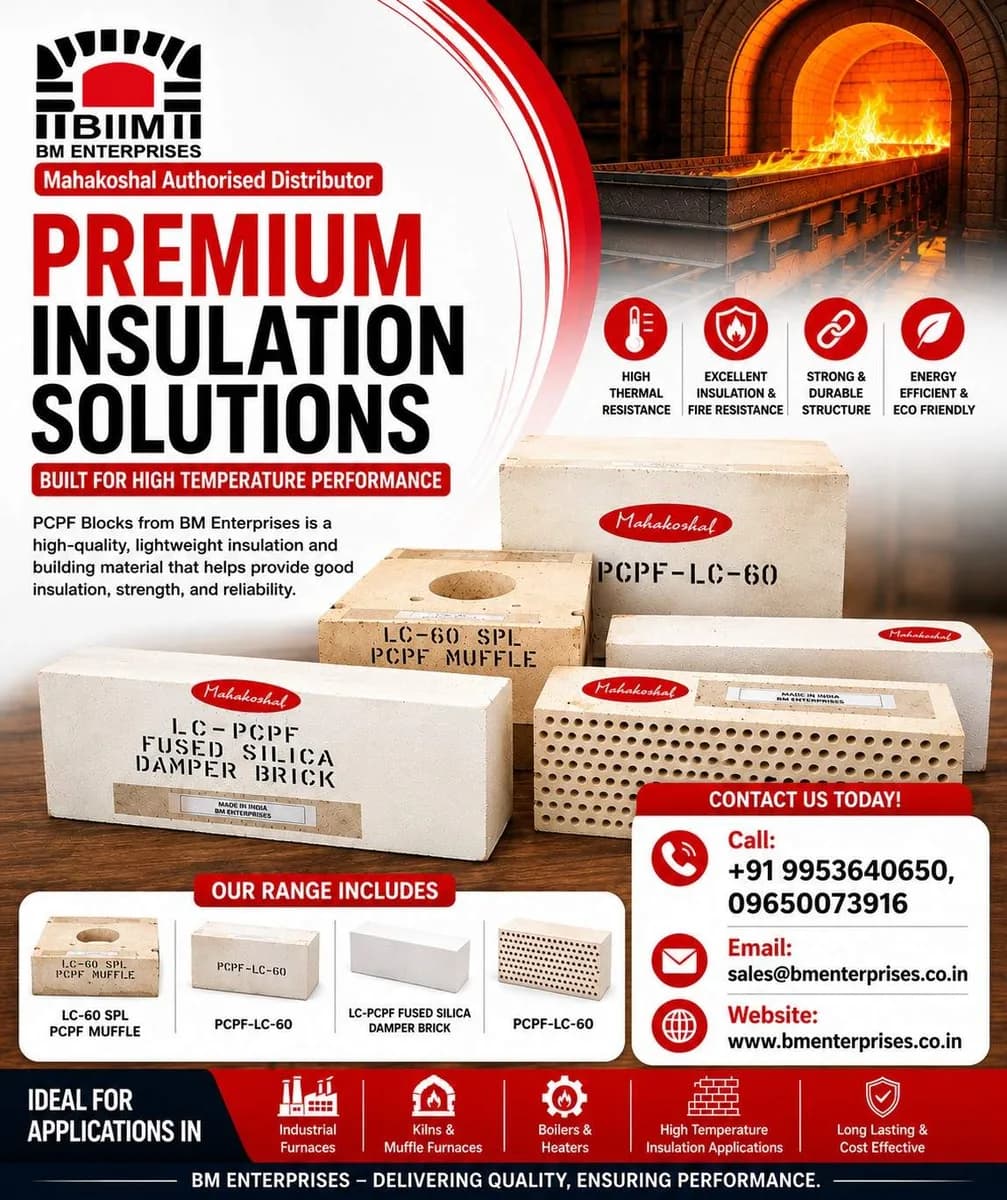 Authorised Distributor and Supplier of PCPF Blocks in India