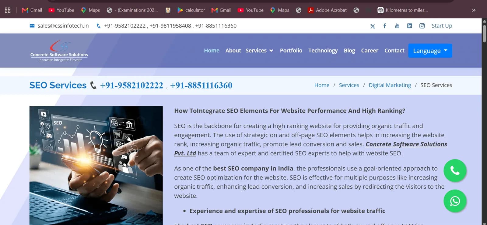 SEO Services Provider Company in India for Online Business Growth