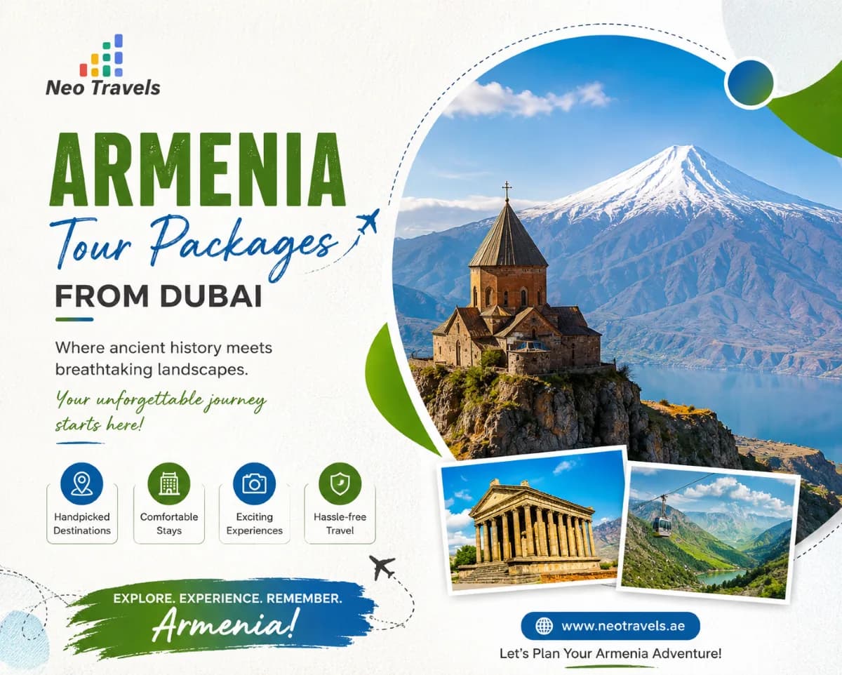 Plan a Scenic Armenia Escape for Two from Dubai
