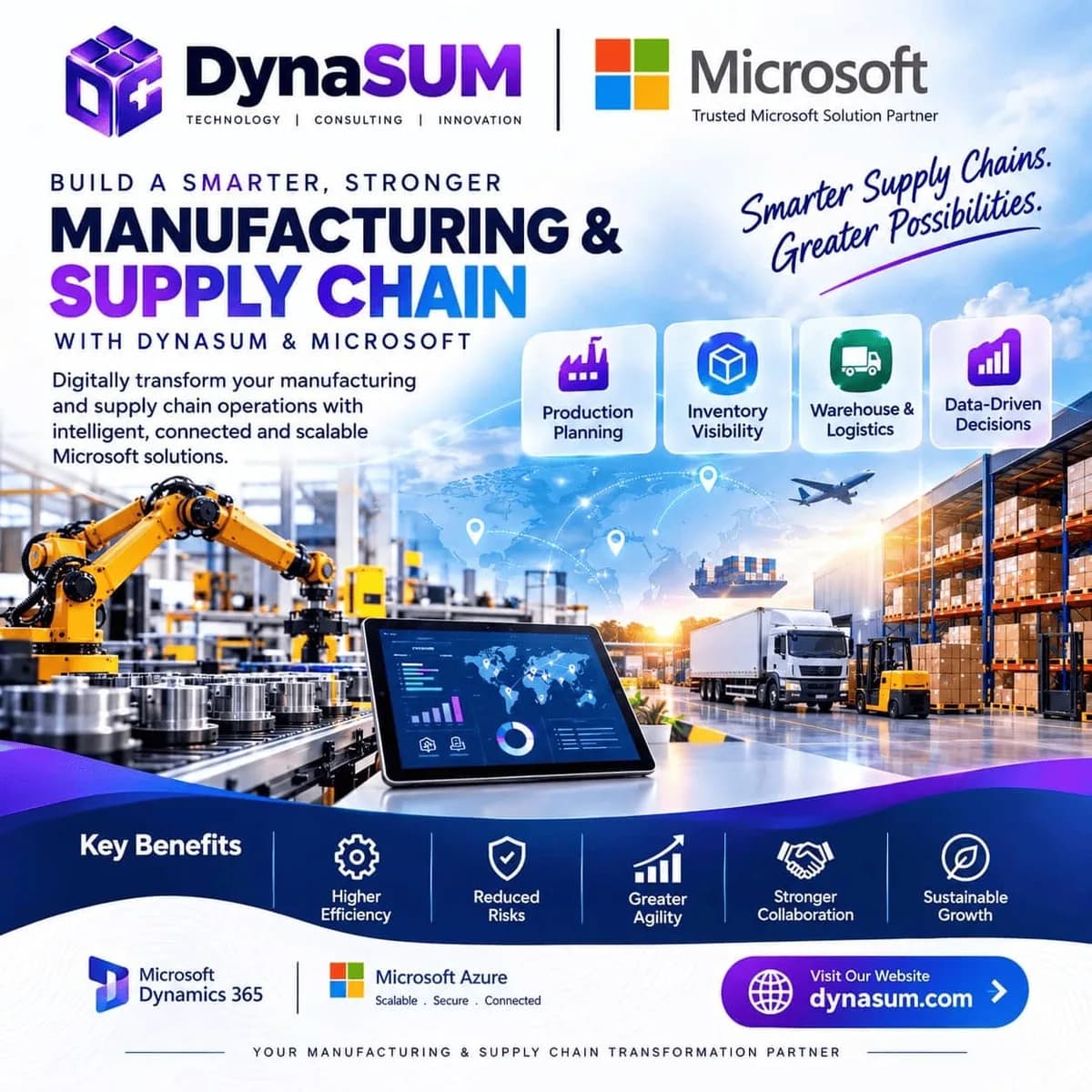 Manufacturing ERP & Supply Chain Management Software | DynaSUM USA