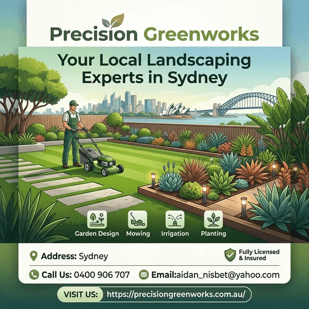 Precision Greenworks - Your Local Landscaping Experts in Sydney