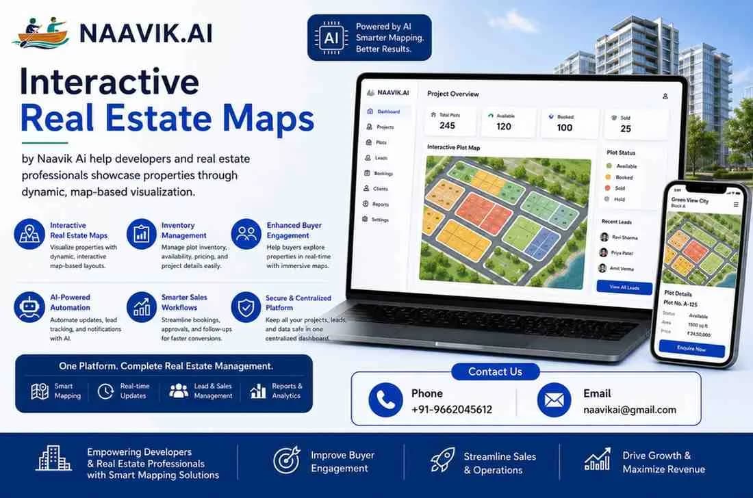 Google Maps for Real Estate - Naavik Ai