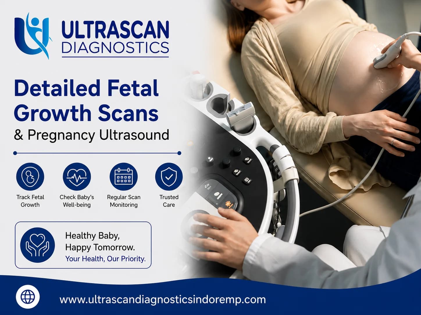 Detailed Fetal Growth Scans & Pregnancy Ultrasound