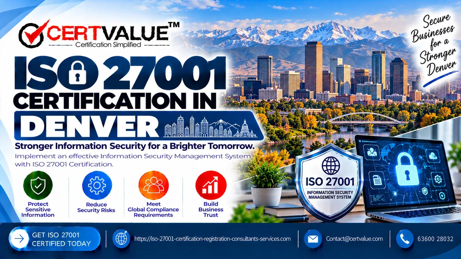 ISO 27001 certification in Denver