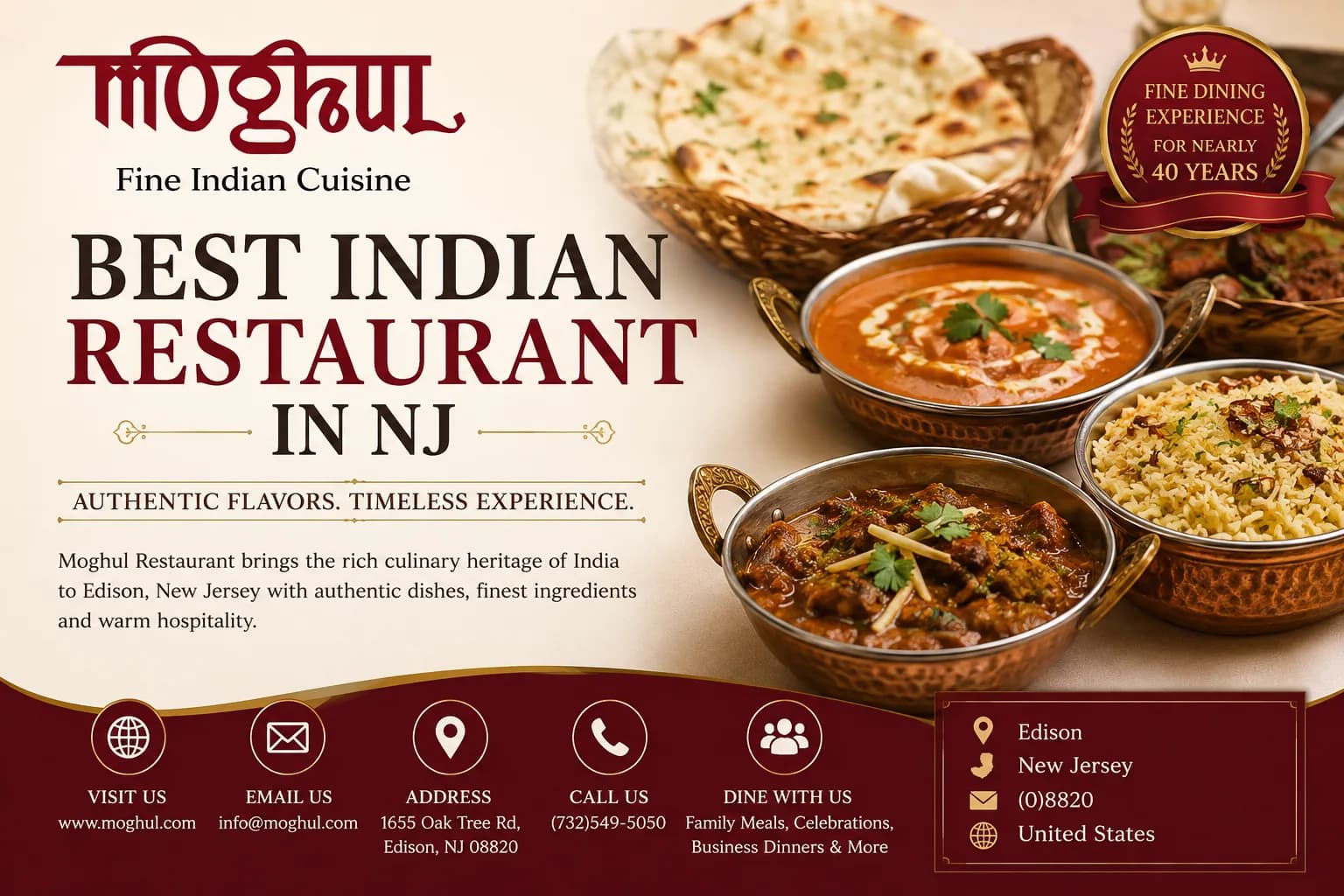 Enjoy Rich and Authentic Indian Flavors