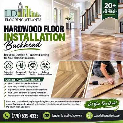 Hardwood Floor Installation Buckhead