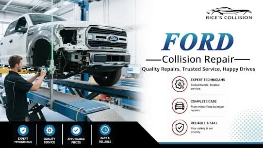 Ford Collision Repair Near Long Island by Rice's Collision