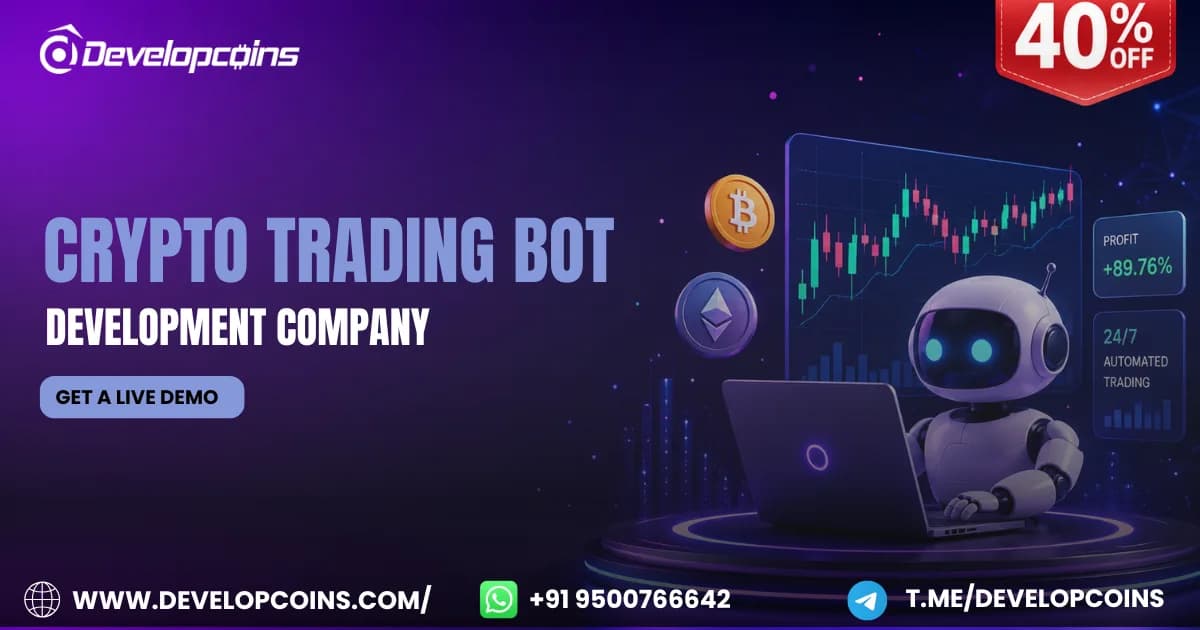 Boost Real Time Trading Intelligence with 40% OFF Crypto Trading Bot Development