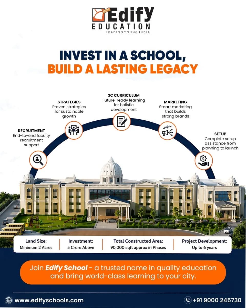 Open a Successful CBSE School in India with Edify Schools