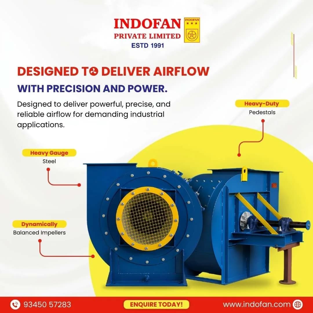 Centrifugal Blower Manufacturer for Precision-Engineered Airflow