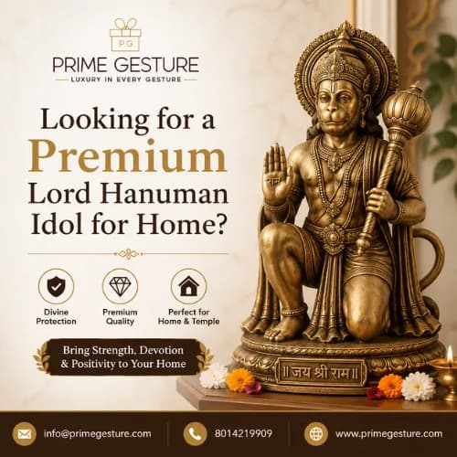 Looking for a Premium Lord Hanuman Idol for Home?