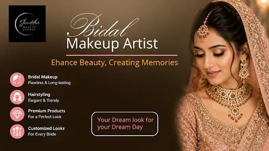Bridal Makeup Artist Surat - Shuddhi Beauty Services