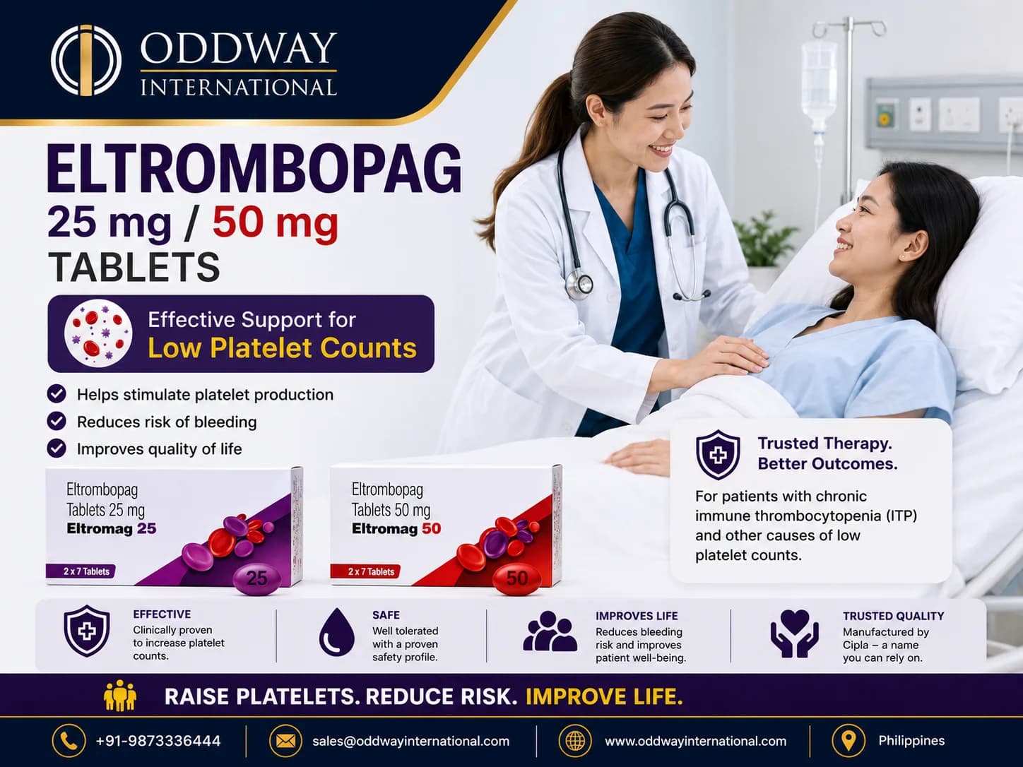 Find Wholesale Eltrombopag Price Philippines – Inquire Today