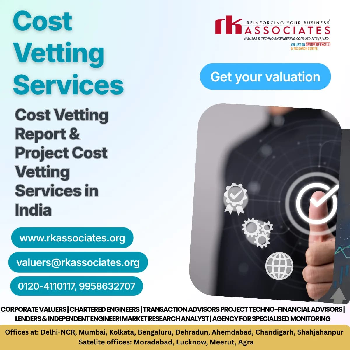  Agency for Cost Vetting Report & Project Cost Vetting Services in India  