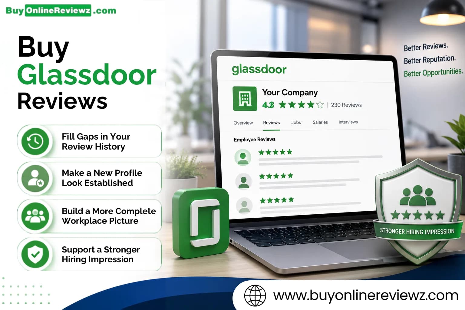 Buy Glassdoor Reviews