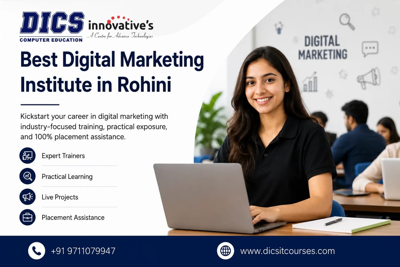 Best Digital Marketing Institute in Rohini – Upgrade Your Skills