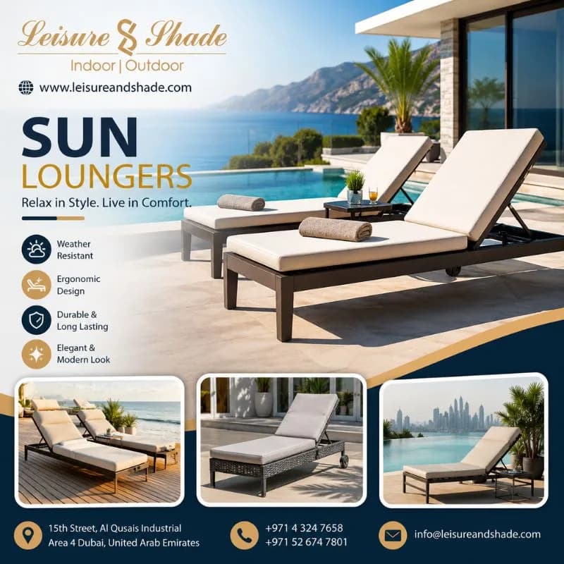 Transform Your Outdoor Space with Premium Sun Loungers