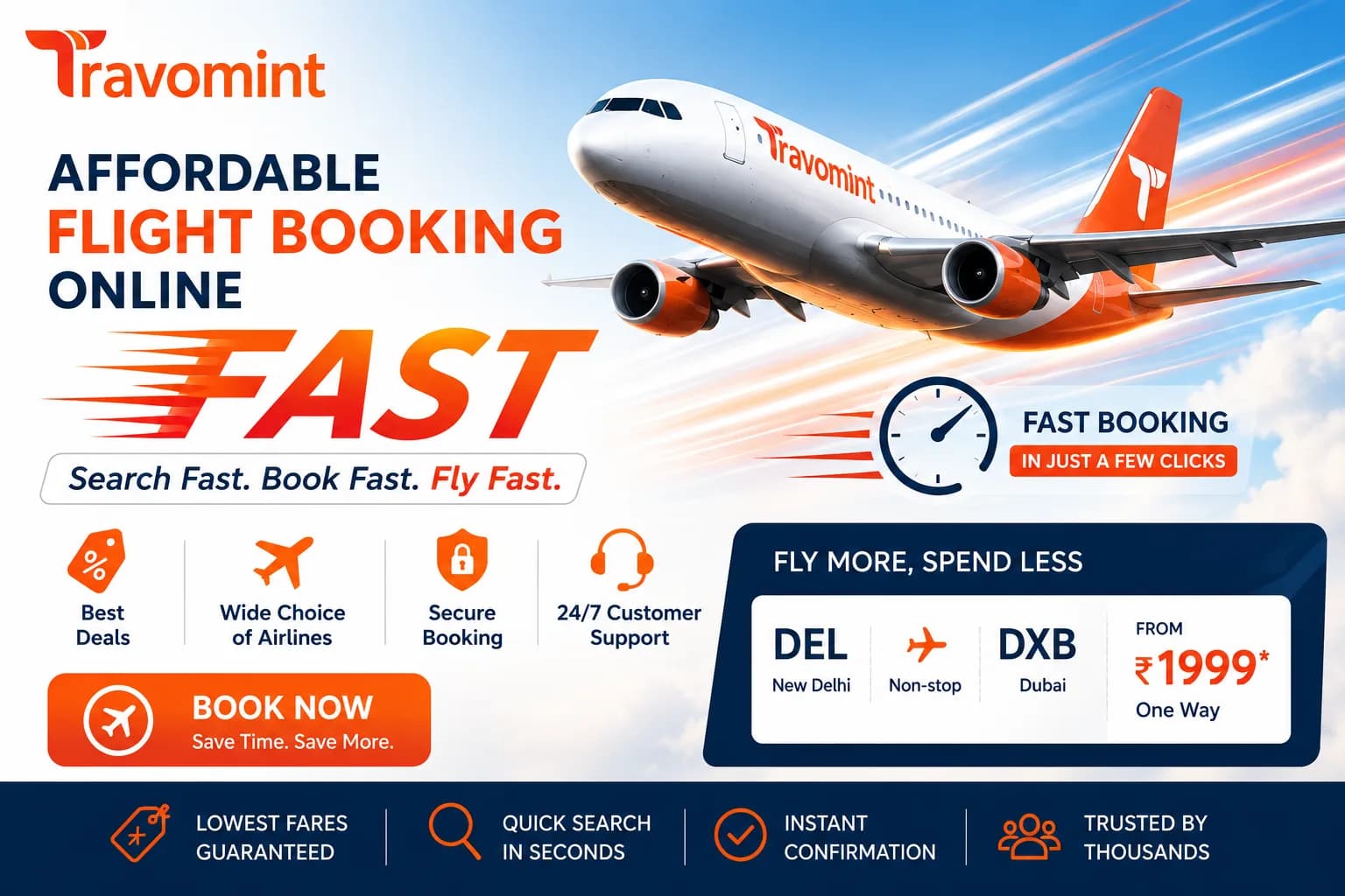 Travomint – Your Trusted Online Travel Platform for Affordable Flight Bookings