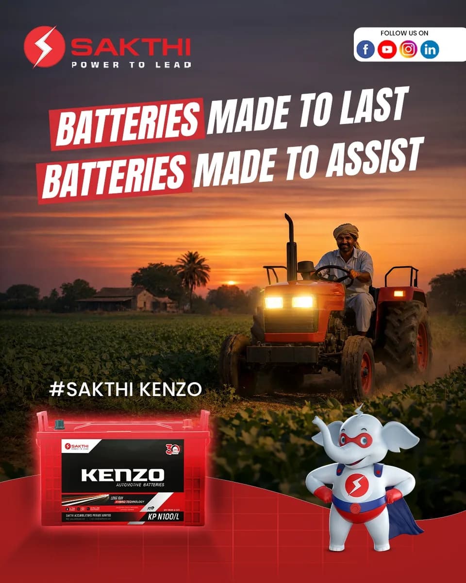 Sakthi Power – Trusted Automotive Battery Manufacturer in Bangalore