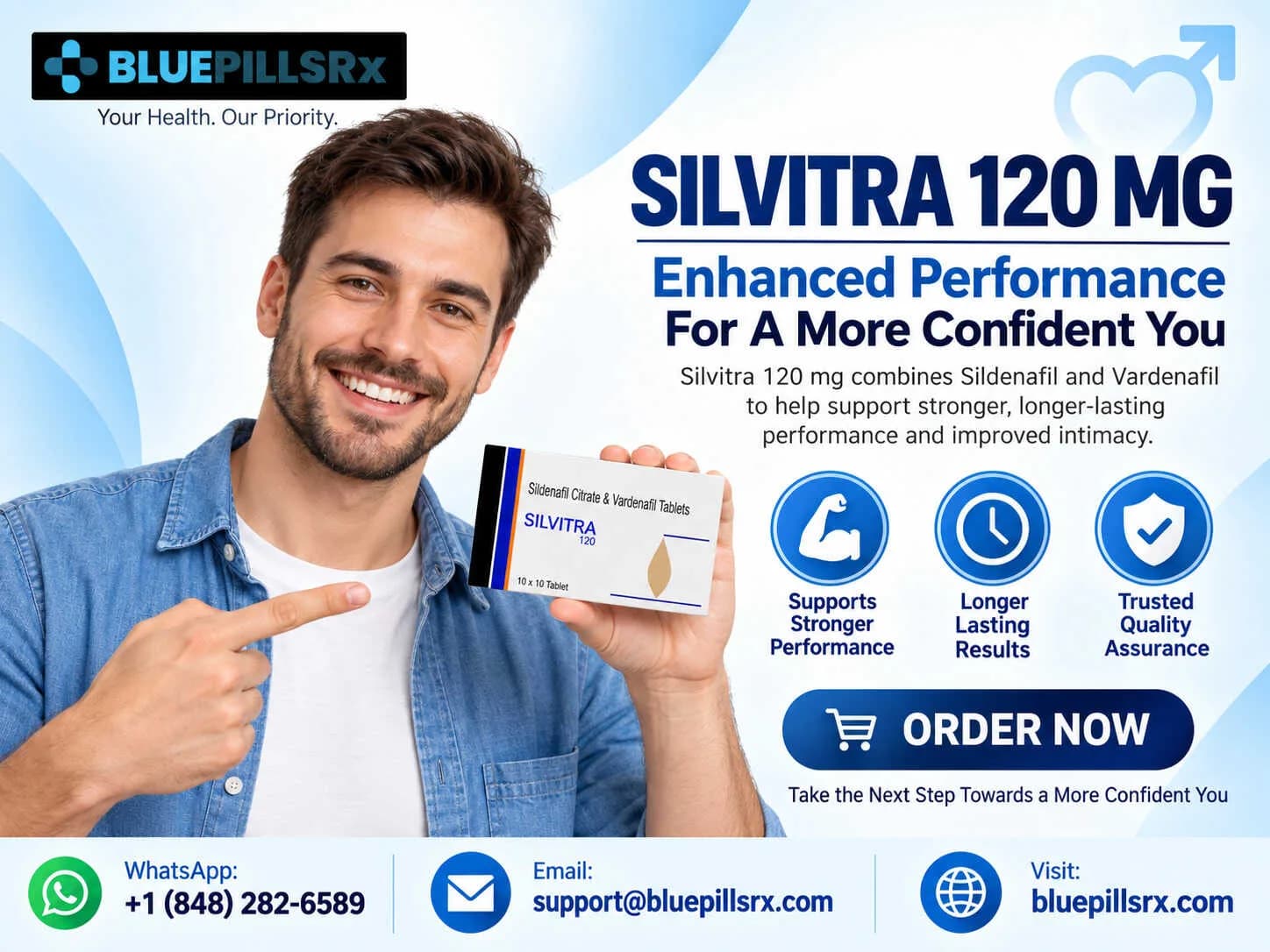 Get Silvitra 120 mg Online for ED