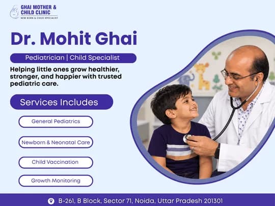  Child Specialist in Noida for Trusted Pediatric Care