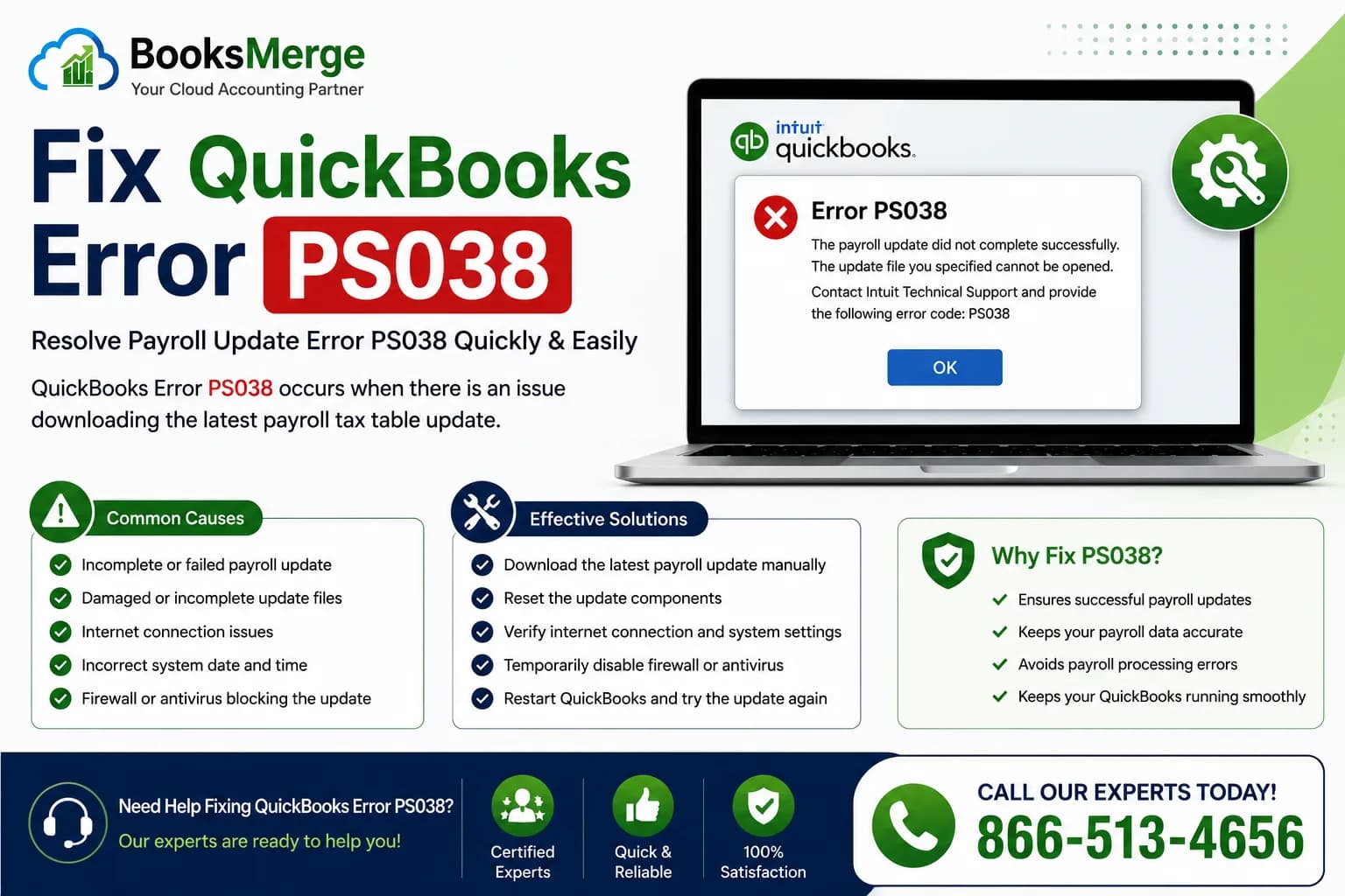 How Do I Resolve PS038 QuickBooks Desktop Payroll Error?