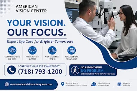 Trusted Eye Specialist Near Forest Hills - American Vision Center