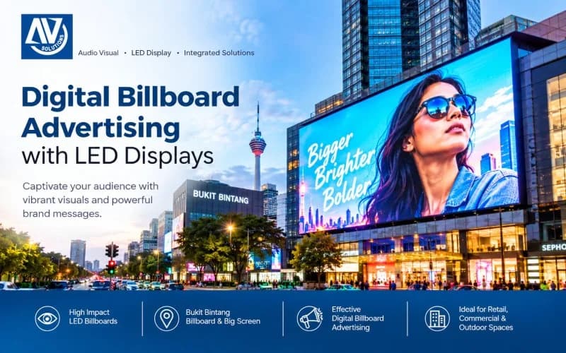 Digital Billboard Advertising with LED Displays