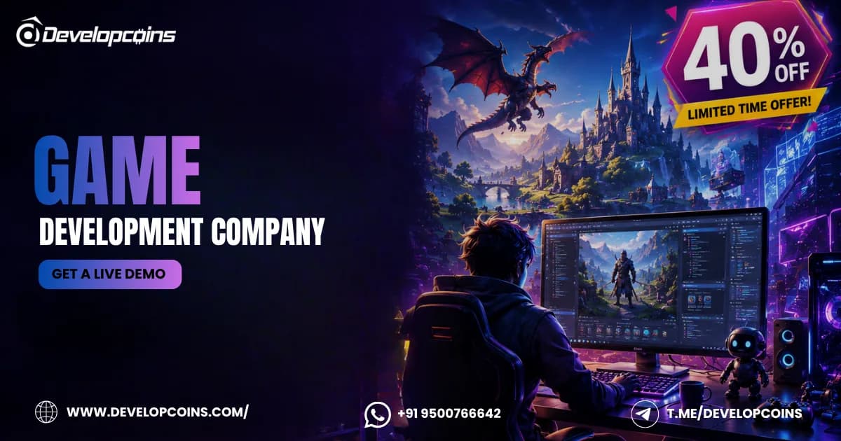 Turn Your Game Idea into a Global Hit with a Game Development – Get 40% OFF 