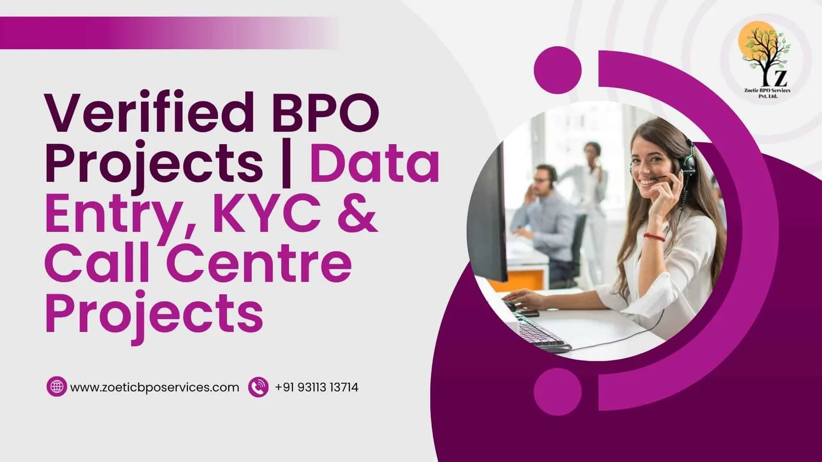 Verified BPO Projects | Data Entry, KYC & Call Centre Projects