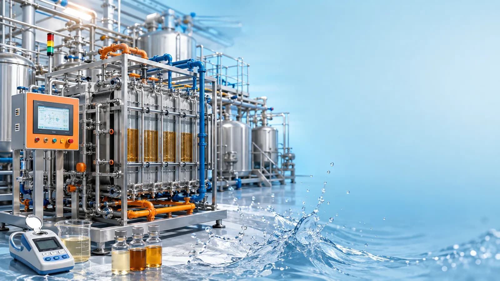 Starch Sugar Desalination Plant – Electrodialysis Systems by Laxminarayan Technologies
