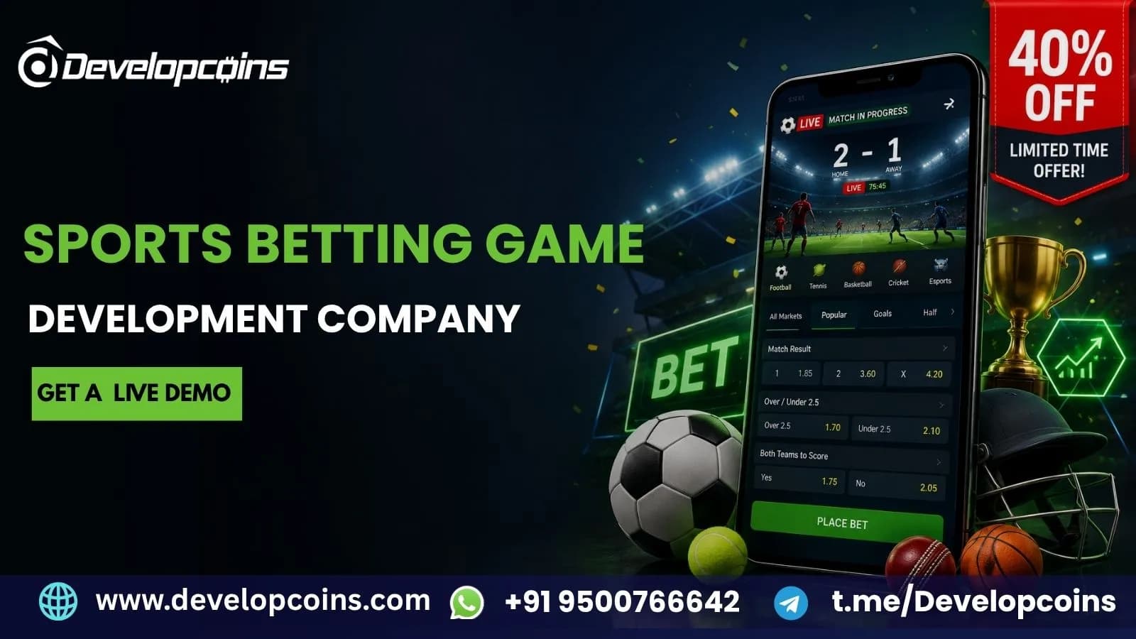 Turn Every Match into a Digital Experience with Sports Betting Game Development 