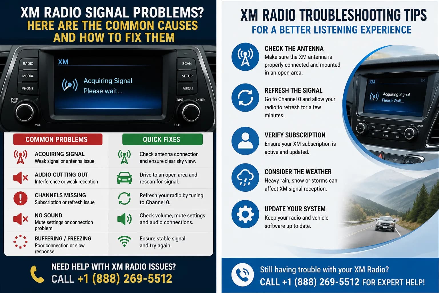 Fix XM Radio App Login and Streaming Errors | Call +1 (888) 269-5512