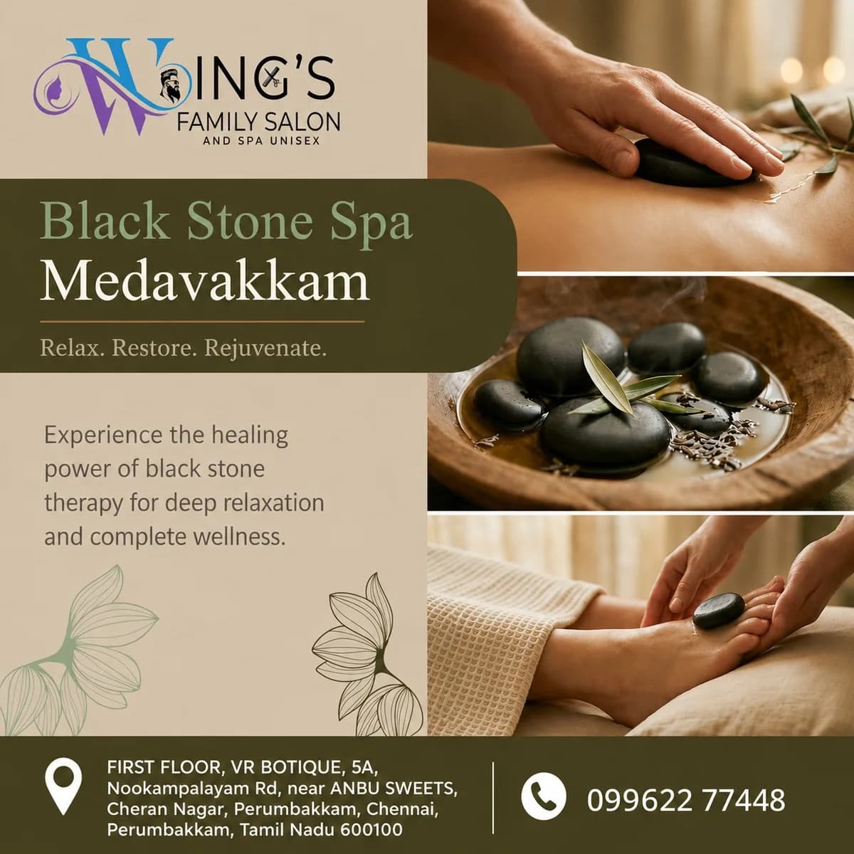 Black Stone Spa Medavakkam: Experience Deep Relaxation and Complete Rejuvenation