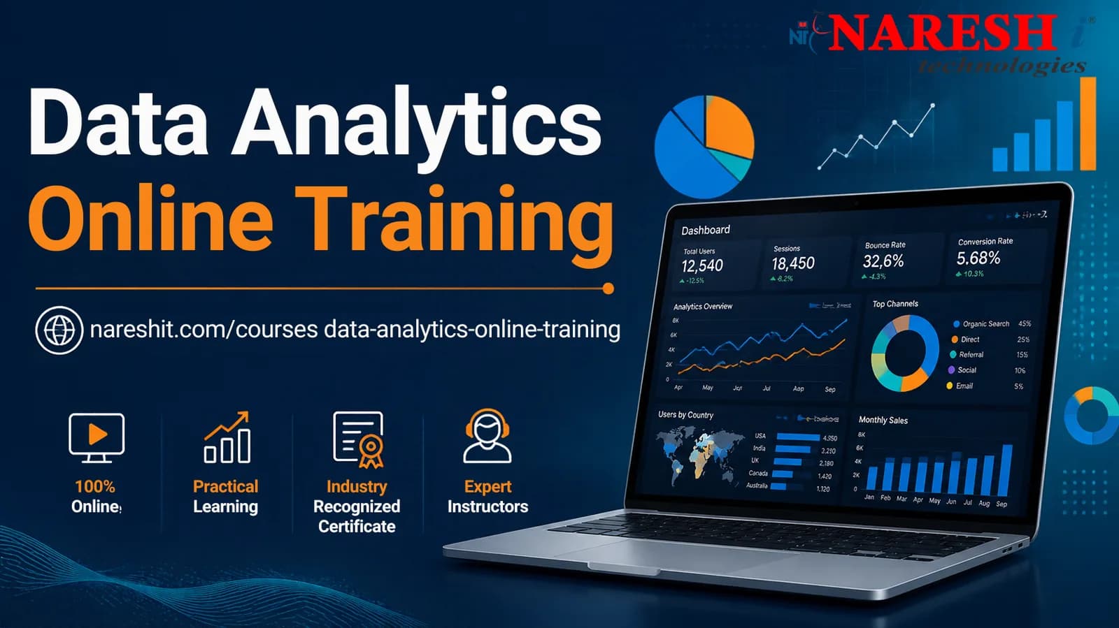 Data Analytics Online Training for Beginners | Non-IT to IT | NareshIT