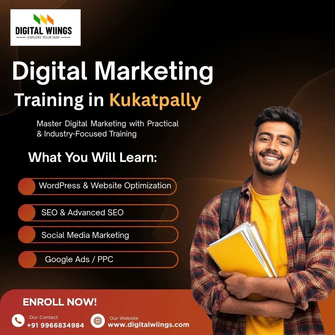 Digital Wiings – Next-Gen AI Driven Digital Marketing Training in Kukatpally