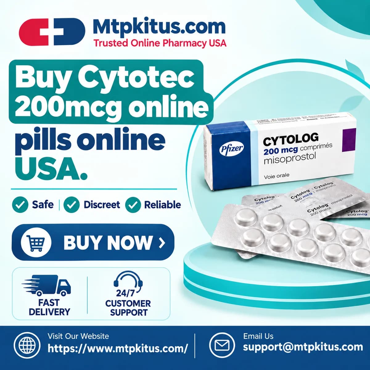 Buy Cytotec 200mcg online - pills online USA 