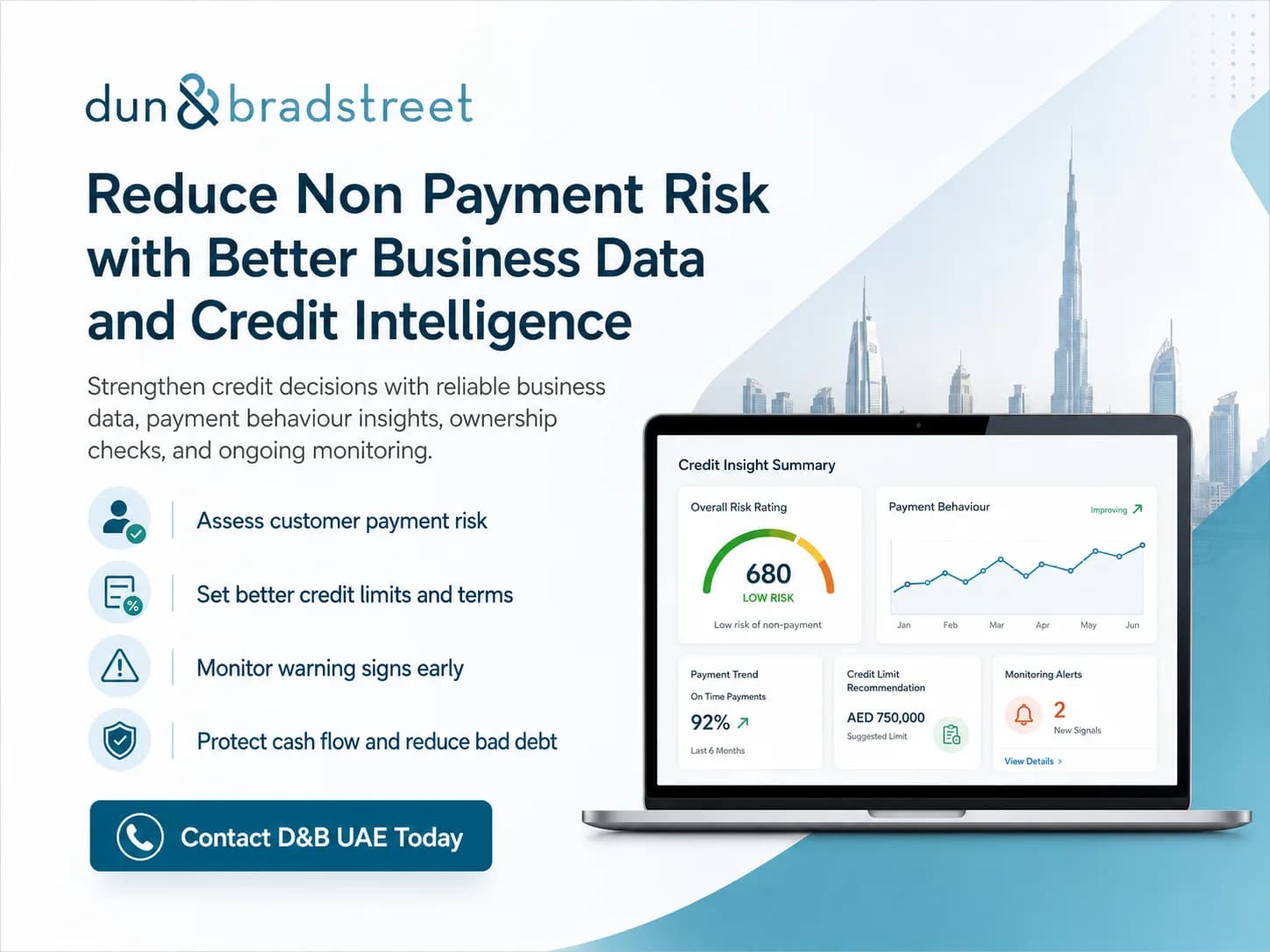 Reduce Non Payment Risk with Better Business Data and Credit Intelligence