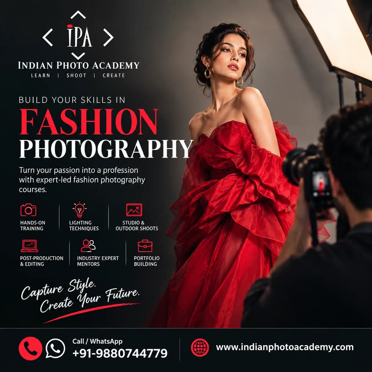 fashion photography institute in Bangalore